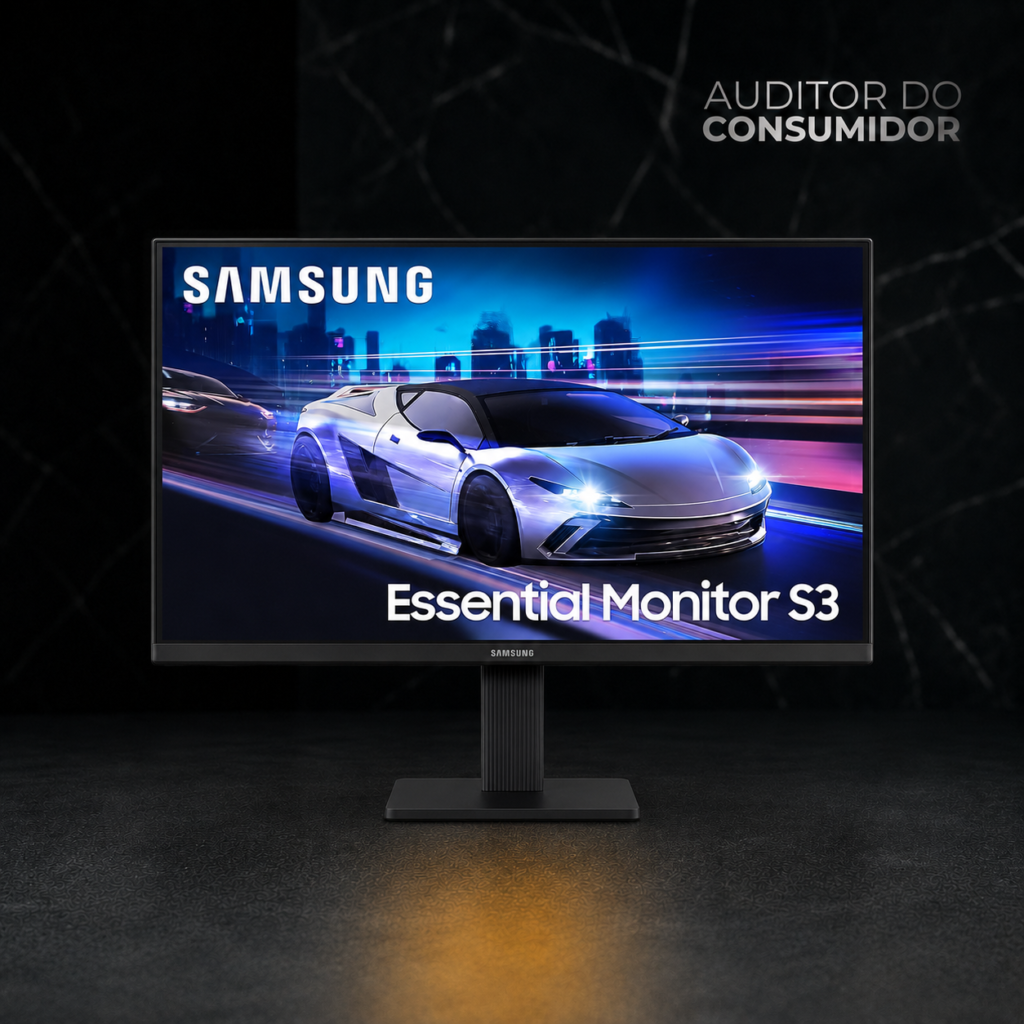 Monitor Samsung Essential S3 24" FHD IPS 120Hz