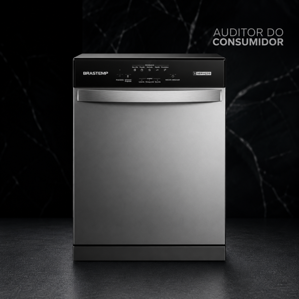 Lava-louças Brastemp BLF08BS 8 Serviços