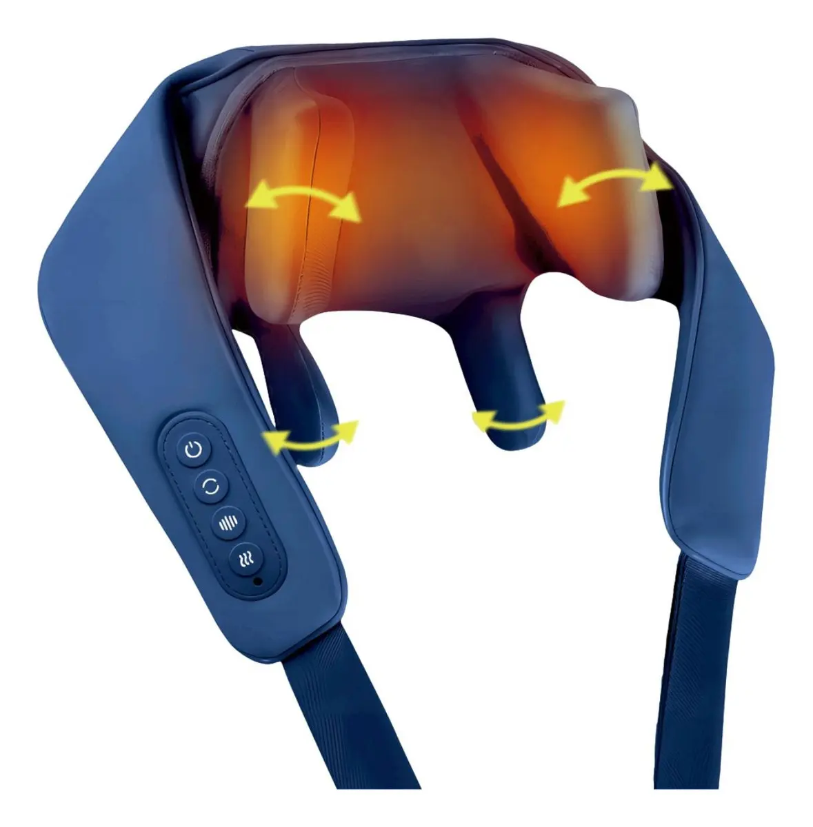 Massageador de pescoço mecânico de marca, sem eletroestimulação